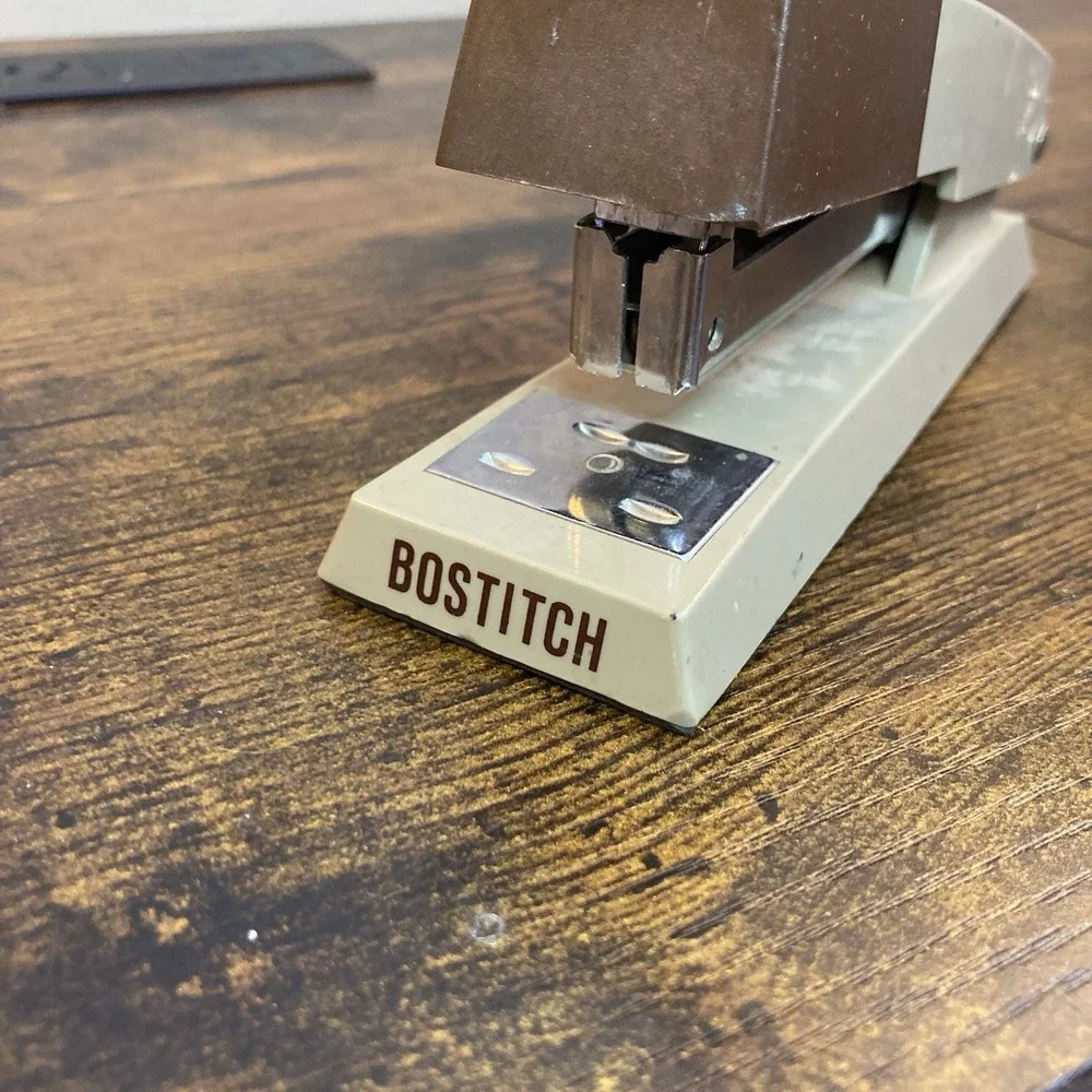 Bostitch Stapler 1950s-1960s Old School Non-Latching Top Loader 6